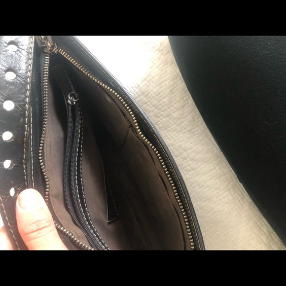 Black Calvin Klein Vintage Studded Purse - Picture 6 of 9